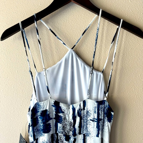 Lulu’s Sea Me Now Blue and White Print Maxi Dress, size M - Picture 5 of 8